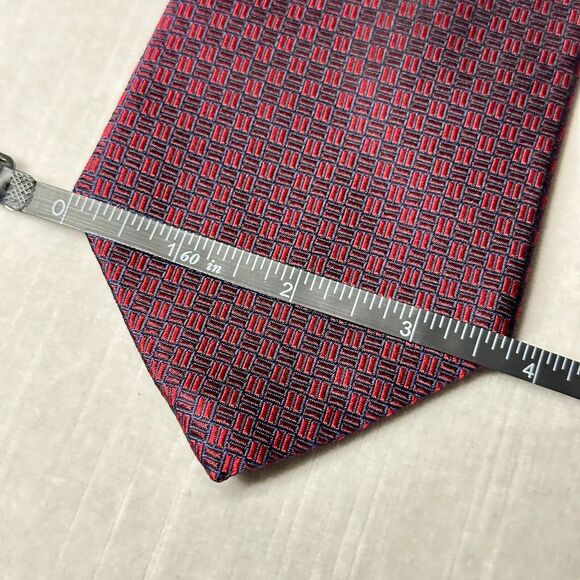 Brooks Brothers Makers Silk Traditional Wide Men's Neck Tie W:3.75" By L:58.75" - Picture 6 of 7